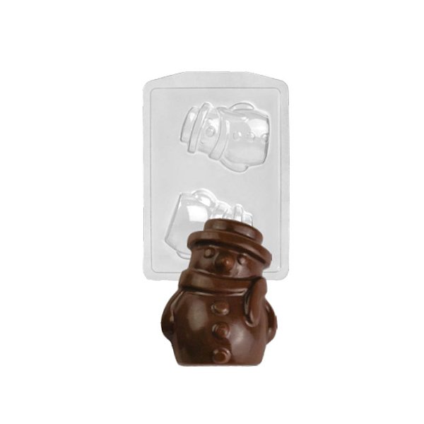 Forma Pvc Siliconado - Boneco Neve Ref 112