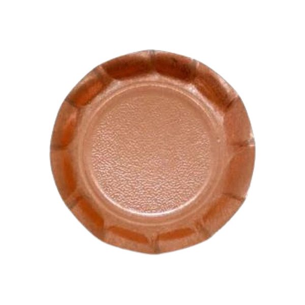 Base Com Borda Ouro Rose 10CM c/20