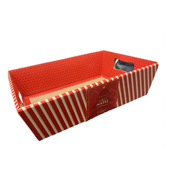 NT120 - Bandeja G 31X22,5X9,5cm Estampa listrada