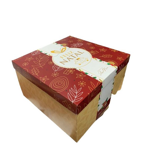 NT62 - Caixa 27X27X15,5CM Estampa floral