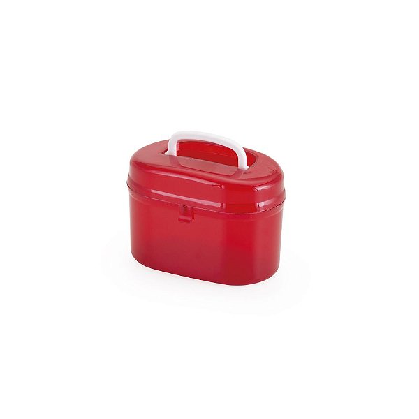 Maleta Baú Vermelho c/ Glitter