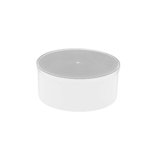 Caixa Redonda Branco 12cm