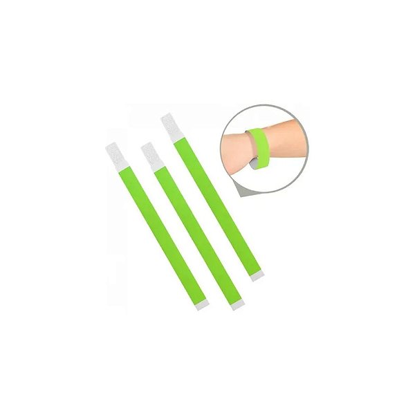 Pulseira Para Eventos Verde Neon