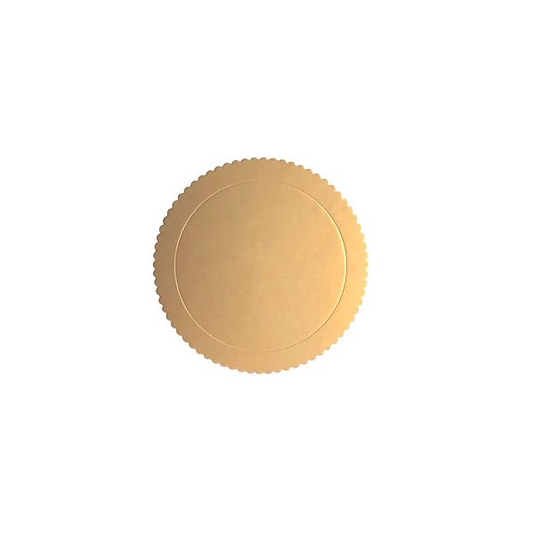 Cakeboard Dourado 21cm