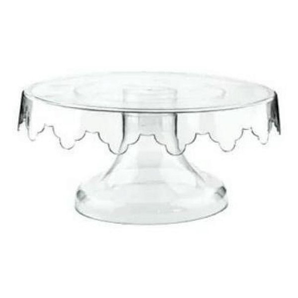 Suporte para Bolo Liso Grade Cristal