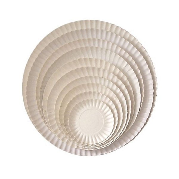 Prato Papelão Pinho c/10