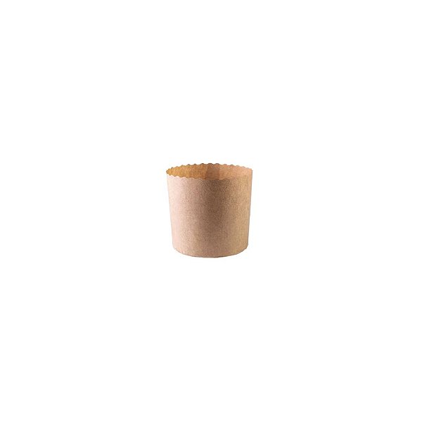 Forma para Panetone Kraft 100g 70x60mm c/20