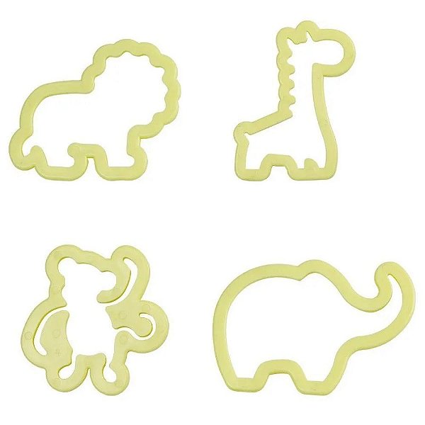 Cortador Bluestar Kit Animais Cod1 C/4 Peças