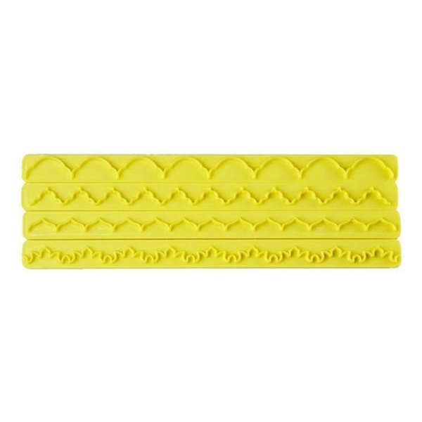 Conjunto De Reguas Decorativas Bluestar COD1 C/4PC