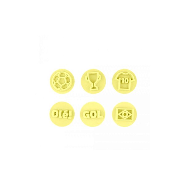 Kit Carimbos Futebol 2cm
