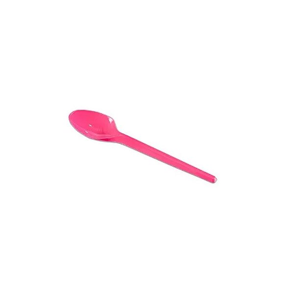 Colher Sobremesa Rosa c/50