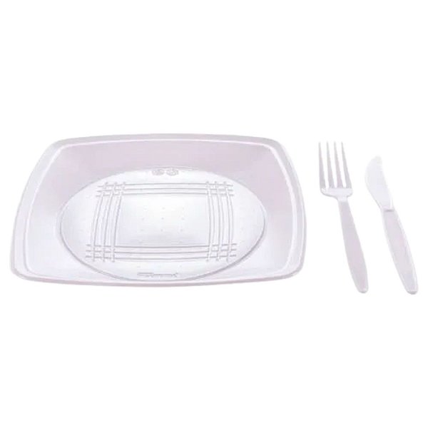 Kit Churrasco Quality Line Branco Grande c/10