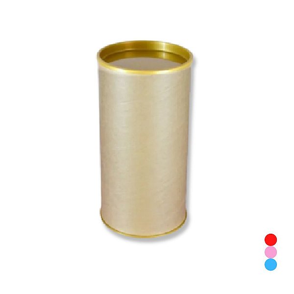 Tubo Lata 20 X 10cm Com Tampa