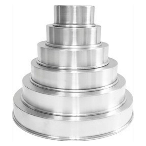 Forma de Torta Alumínio Circular 5cm (altura)