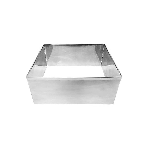 Aro Inox Quadrado 25x10
