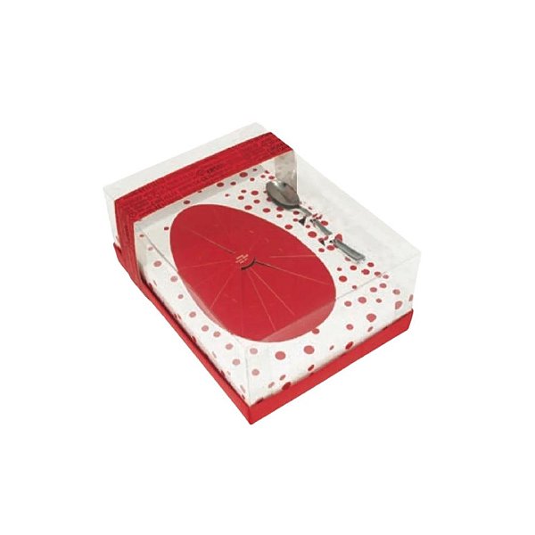 Caixa Ideia Ovo Classic 250G Vermelho