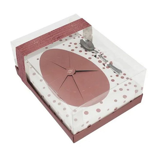 Caixa Ideia Ovo Classic Rose Gold 500g