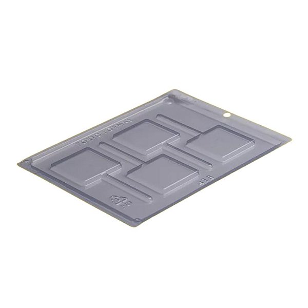 Forma PVC Pirulito Quadrado - 418