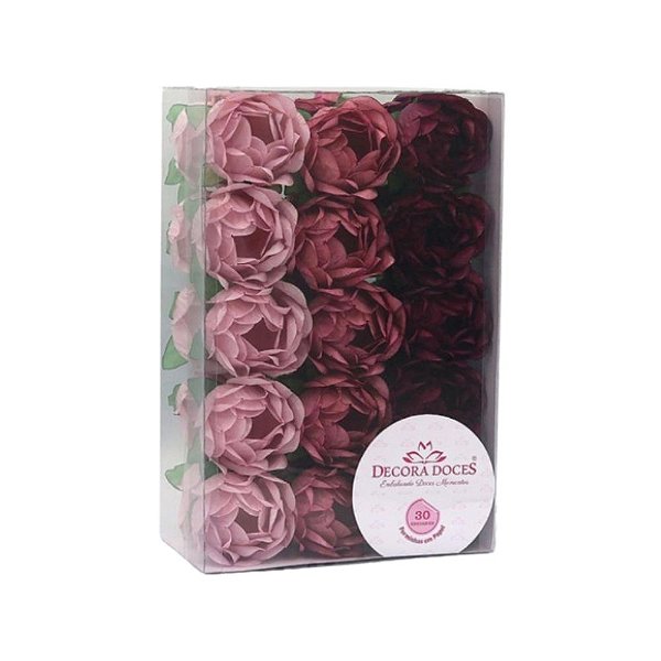 Decora Bela 30 Un Tons Rosas