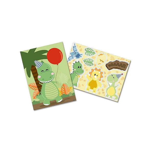 Kit Decorativo Dino Baby