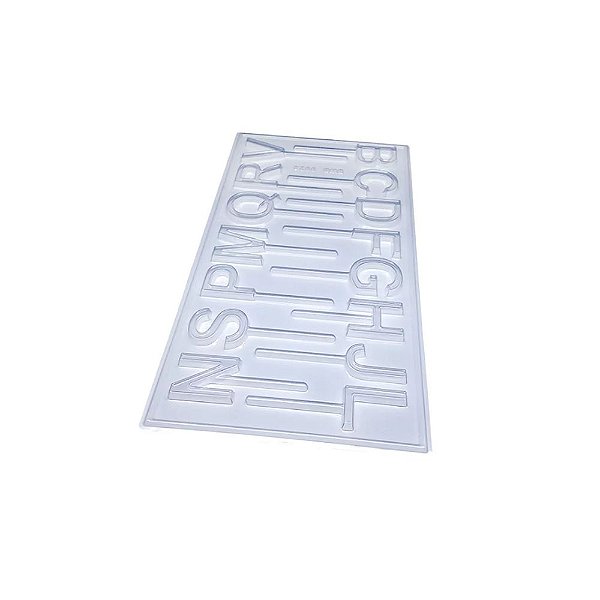 Forma PVC Pirulito Grande Alfabeto 2 - REF 9925