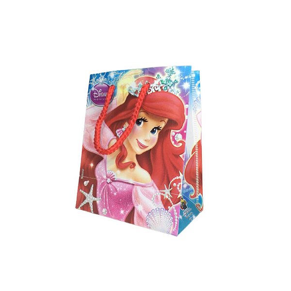 Sacola Mini 11,5x6,5x14cm Princesa Ariel
