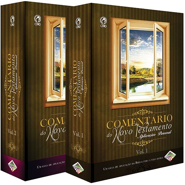 Comentário do Novo Testamento Aplicação Pessoal 2 volumes