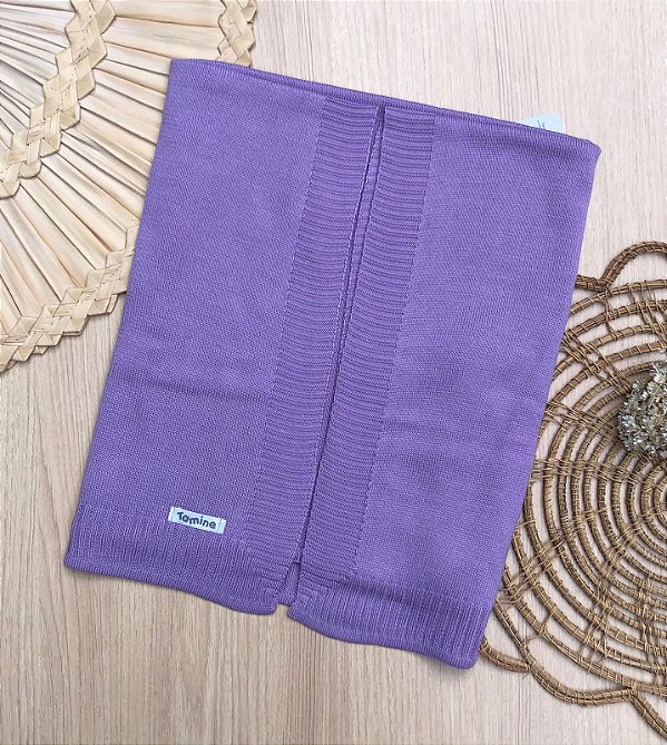 Manta de Tricot Maria Clara para Bebê Tamine Baby