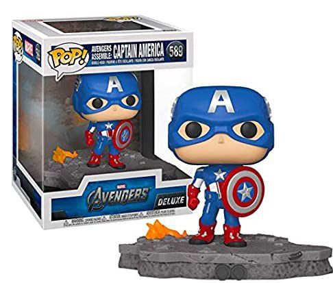 Funko Pop - Marvel The Avengers - Capitão América #589 - Special Edition Deluxe