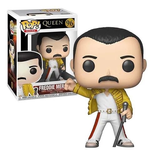Funko Pop Rocks Queen - Freddie Mercury Wembley 1986 - 96