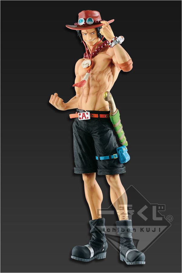 Action Figure One Piece Ichiban Kuji - Masterlise Ace 24 Cm
