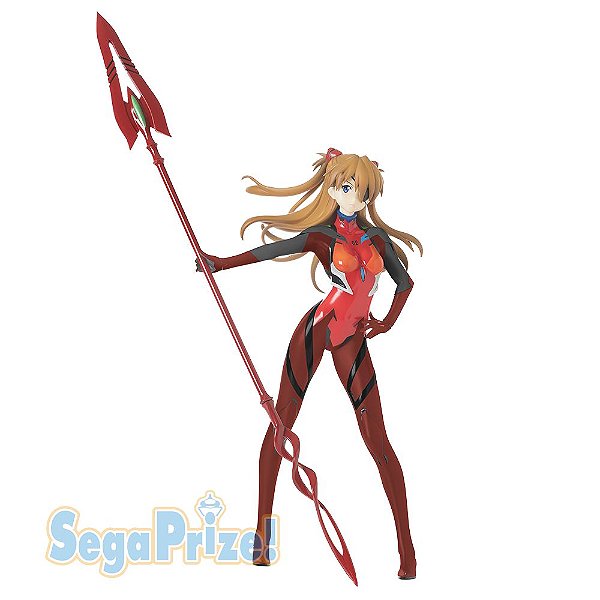 Evangelion Shin Gekijouban - Asuka Shikinami Langley - SPM Figure - Cassius no Yari (SEGA) - PRONTA ENTREGA
