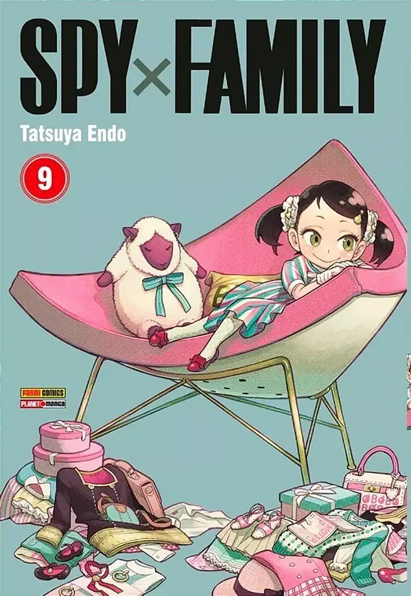 Spy x Family - Vol. 09 - Panini - Lacrado - Novo