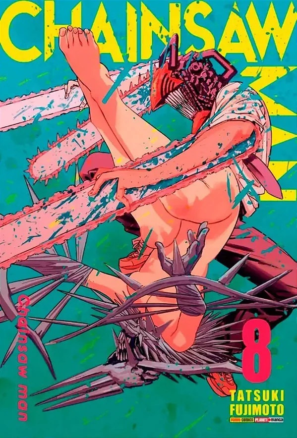 Mangá Chainsaw Man - Vol. 08 - Panini - Lacrado - Novo