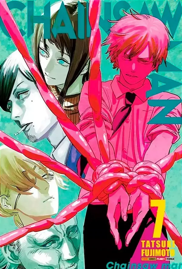 Mangá Chainsaw Man - Vol. 07 - Panini - Lacrado - Novo