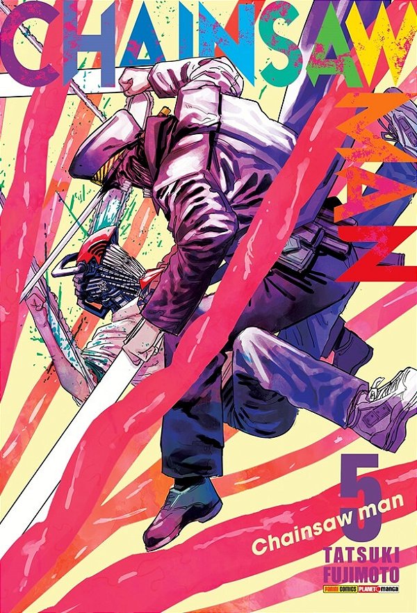 Mangá Chainsaw Man - Vol. 05 - Panini - Lacrado - Novo