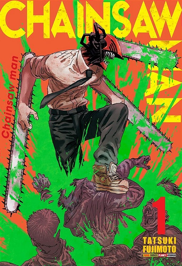 Mangá Chainsaw Man - Vol. 01 - Panini - Lacrado - Novo