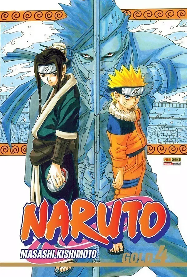 Mangá Naruto Gold - Vol. 04 - Panini - Lacrado - Novo