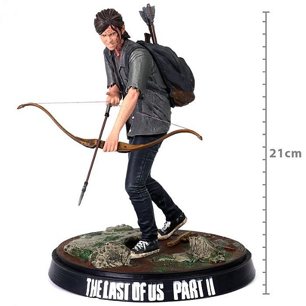 FIGURE - THE LAST OF US II - ELLIE COM O ARCO (WITH BOW) - DARK HORSE - PRONTA ENTREGA