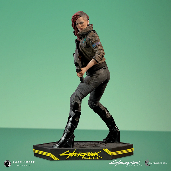Figure Cyberpunk 2077 - Female V (Dark Horse) - Pronta Entrega