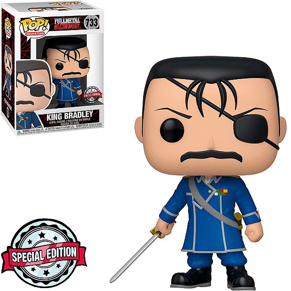 Funko Pop - Fullmetal Alchemist - King Bradley #733 - Special Edition
