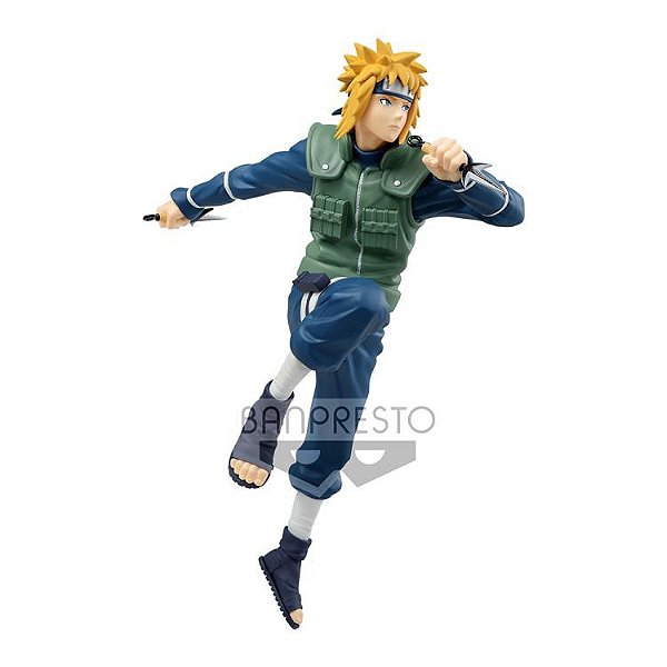 Naruto Shippuden - Minato Namikaze - Vibration Stars - Bandai Banpresto - PRONTA ENTREGA