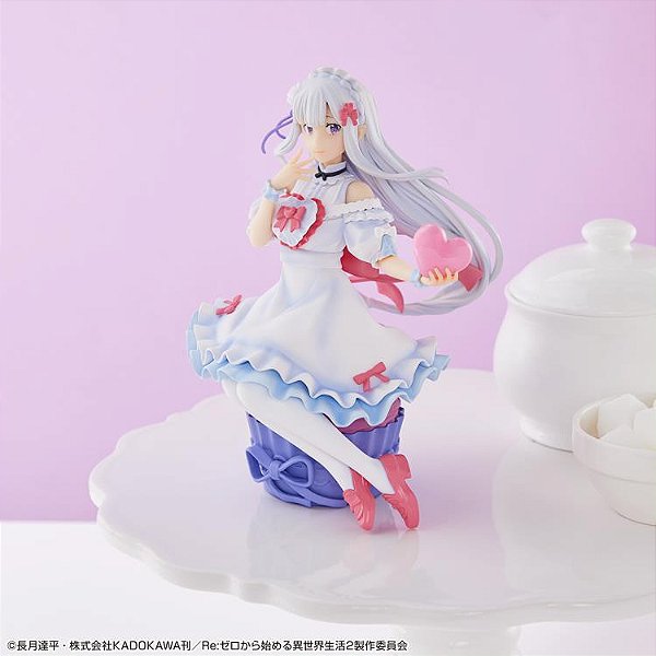 Re:Zero Starting Life in Another World - Emilia -  Ichibansho Emilia (Sweet Happy Life!) - Bandai - RESERVA