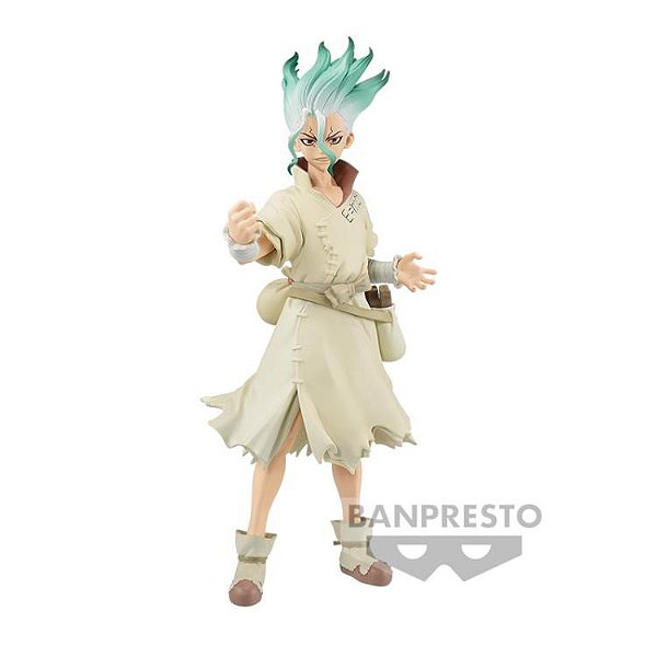 Dr. Stone - Senku Ishigami - Figure of Stone World - Bandai Banpresto