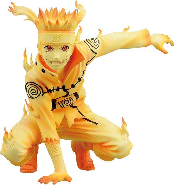 Naruto Shippuuden - Gamakichi - Uzumaki Naruto - Panel Spectacle -Aratanaru Sansukumi- (Bandai Spirits) - Pronta Entrega