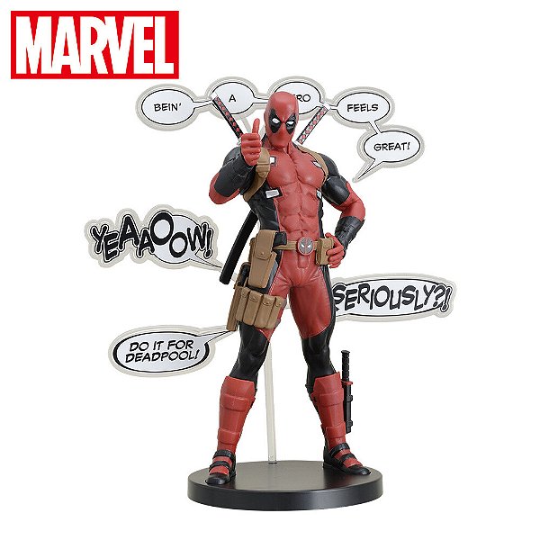 Action Figure Deadpool Marvel Luminasta Sega Original - PRONTA ENTREGA