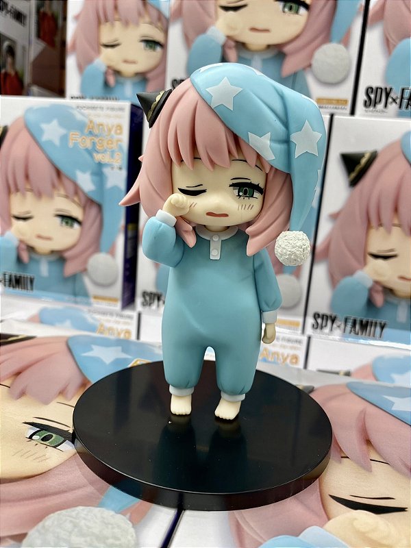 Action Figure Spy × Family Anya Forger Puchieete Original - PRONTA ENTREGA