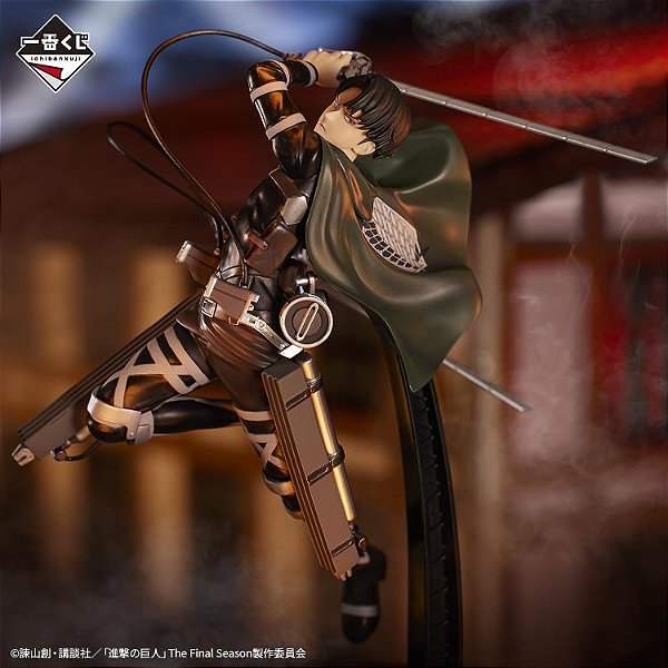Shingeki no Kyojin The Final Season - Levi Ackerman - Ichiban Kuji - Jiyuu o Motomete (C Prize) (Bandai Spirits) - RESERVAS