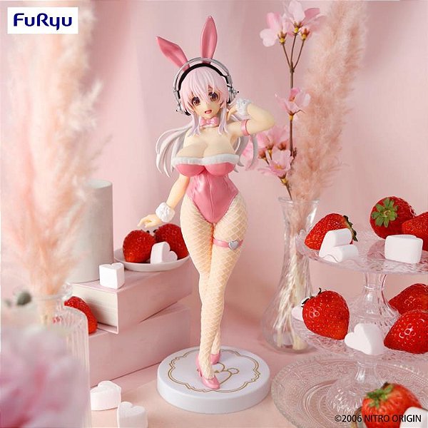 SoniComi (Super Sonico) - Sonico - BiCute Bunnies - Pink Rabbit ver. (FuRyu) - PRONTA ENTREGA