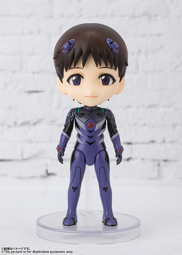 Evangelion Shin Gekijouban - Ikari Shinji - Figuarts mini (014) (Bandai Spirits) - PRONTA ENTREGA
